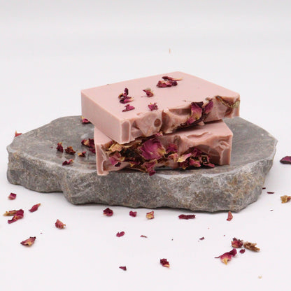 Enchanted Rose Soap Bar - Approx 100g - ScentiMelti  Enchanted Rose Soap Bar - Approx 100g