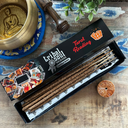 Tribal Soul Spiritual Incense Sticks and Ceramic Holder - Tarrot reading - ScentiMelti  Tribal Soul Spiritual Incense Sticks and Ceramic Holder - Tarrot reading