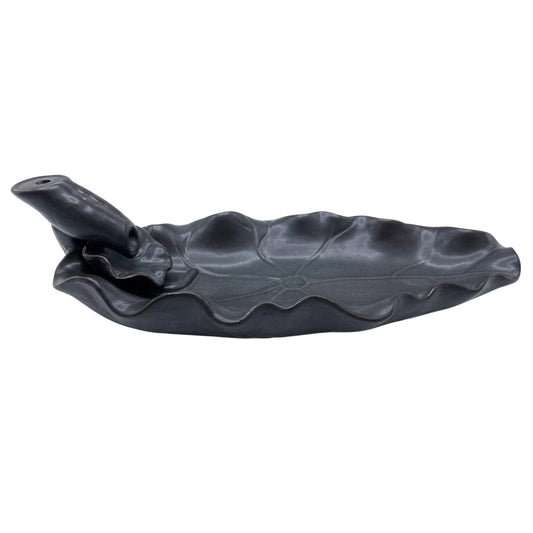 Backflow Incense Burner - Lotus Flower - ScentiMelti  Backflow Incense Burner - Lotus Flower