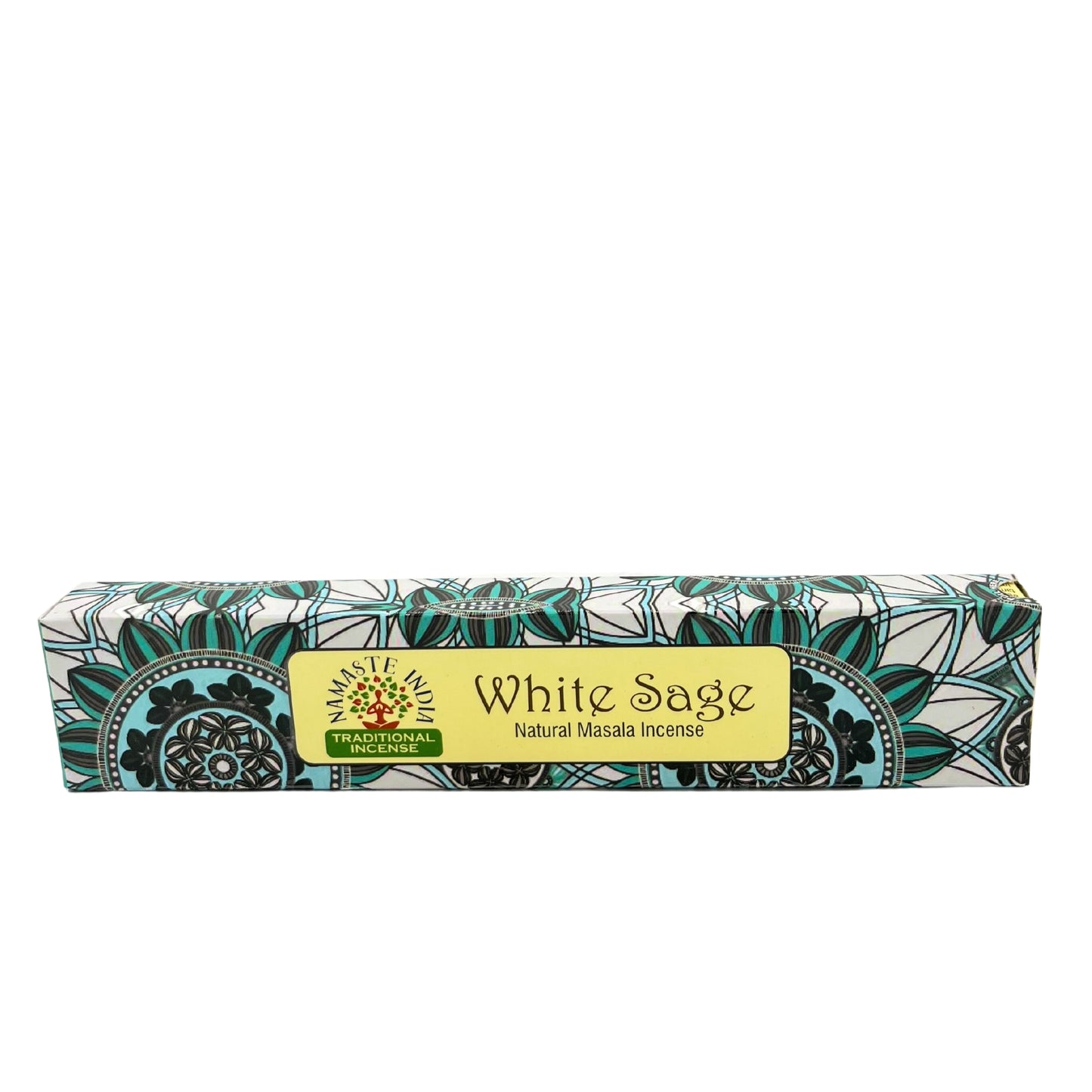 Namaste Mandala Masala Incense - White Sage - ScentiMelti  Namaste Mandala Masala Incense - White Sage