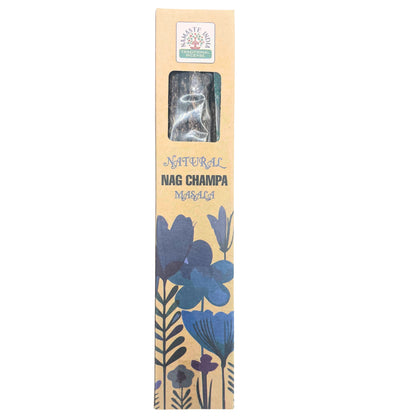 Natural Botanical Masala Incense - Nag Champa - ScentiMelti  Natural Botanical Masala Incense - Nag Champa