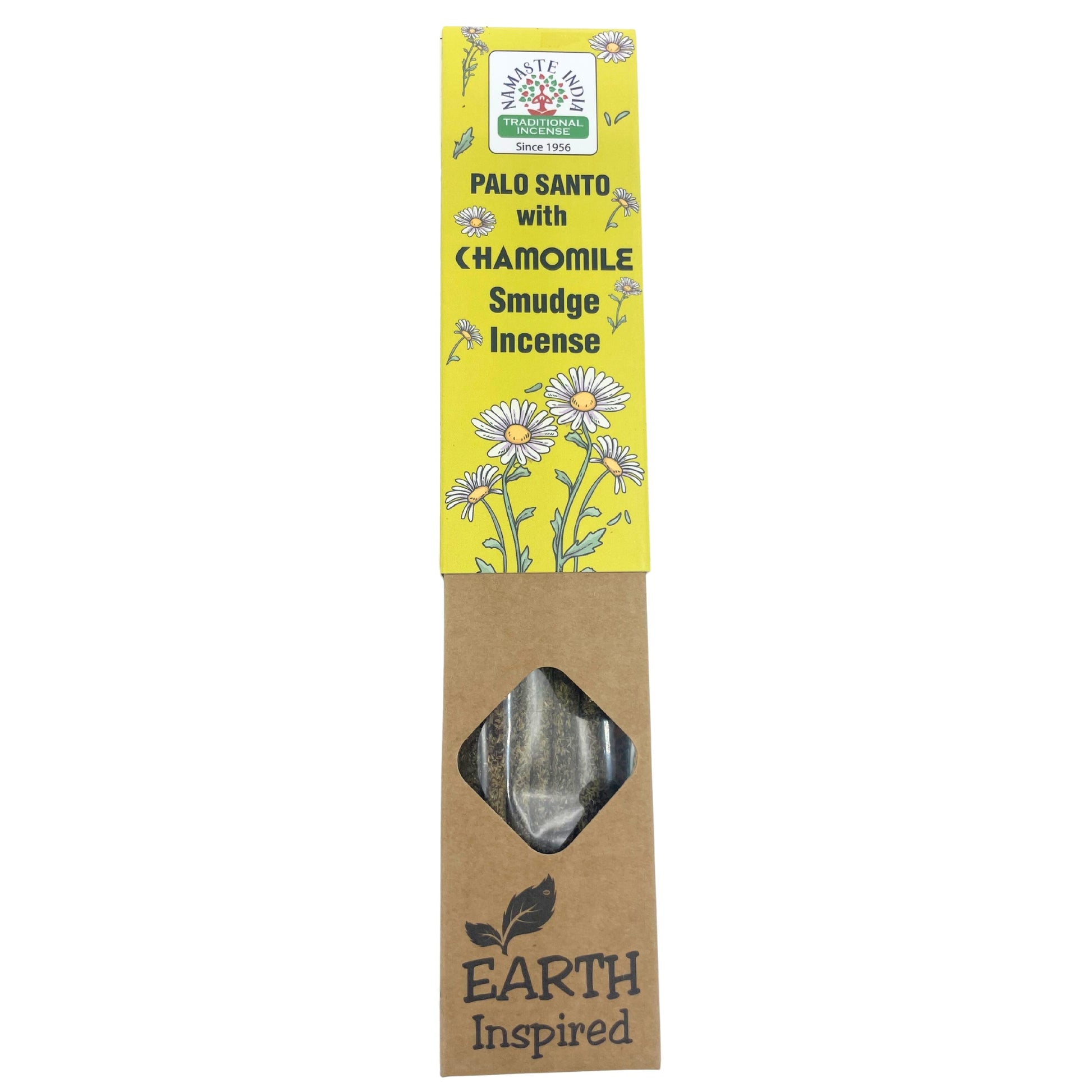 Earth Inspired Smudge Incense - Chamomile - ScentiMelti  Earth Inspired Smudge Incense - Chamomile