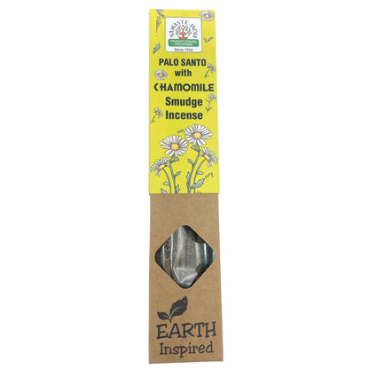 Earth Inspired Smudge Incense - Chamomile - ScentiMelti  Earth Inspired Smudge Incense - Chamomile