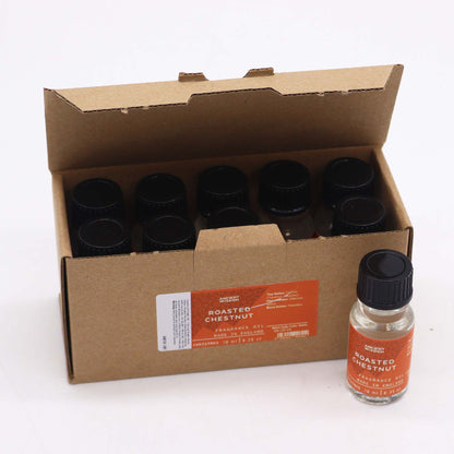 Roasted Chestnut Fragrance Oil 10ml - ScentiMelti  Roasted Chestnut Fragrance Oil 10ml