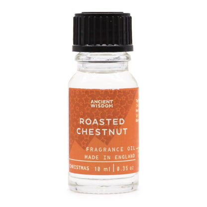 Roasted Chestnut Fragrance Oil 10ml - ScentiMelti  Roasted Chestnut Fragrance Oil 10ml