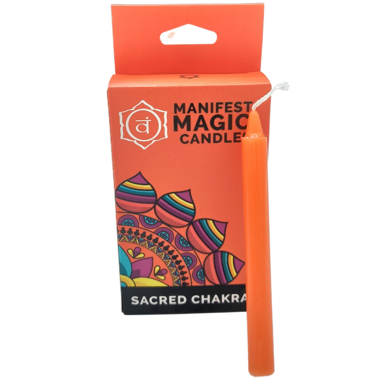 Manifest Magic Candles (pack of 12) - Orange - Sacred Chakra - ScentiMelti  Manifest Magic Candles (pack of 12) - Orange - Sacred Chakra