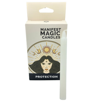 Manifest Magic Candles (pack of 12) - Ivory - ScentiMelti  Manifest Magic Candles (pack of 12) - Ivory