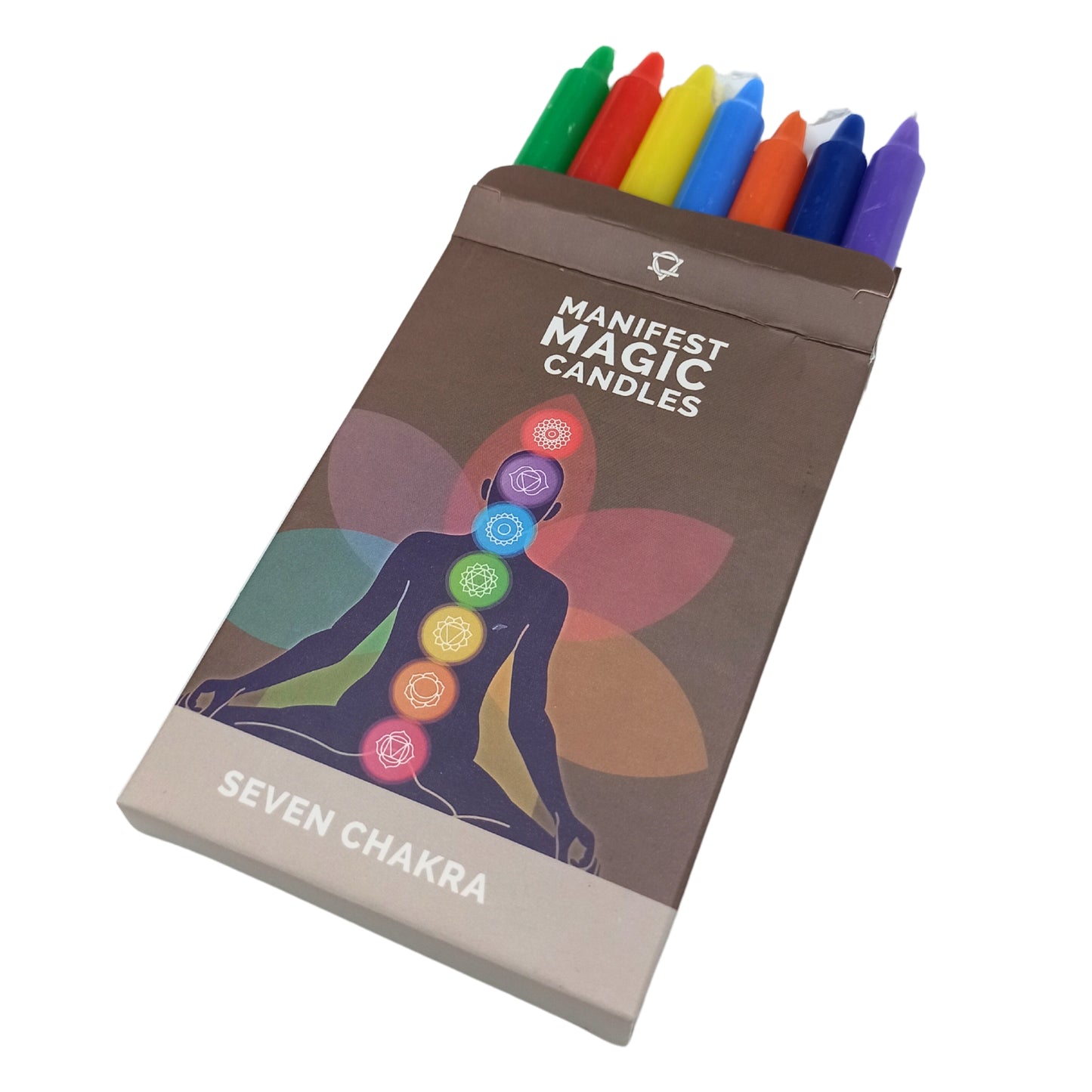 Seven Charkra Manifest Candles (pack of 7) - ScentiMelti  Seven Charkra Manifest Candles (pack of 7)