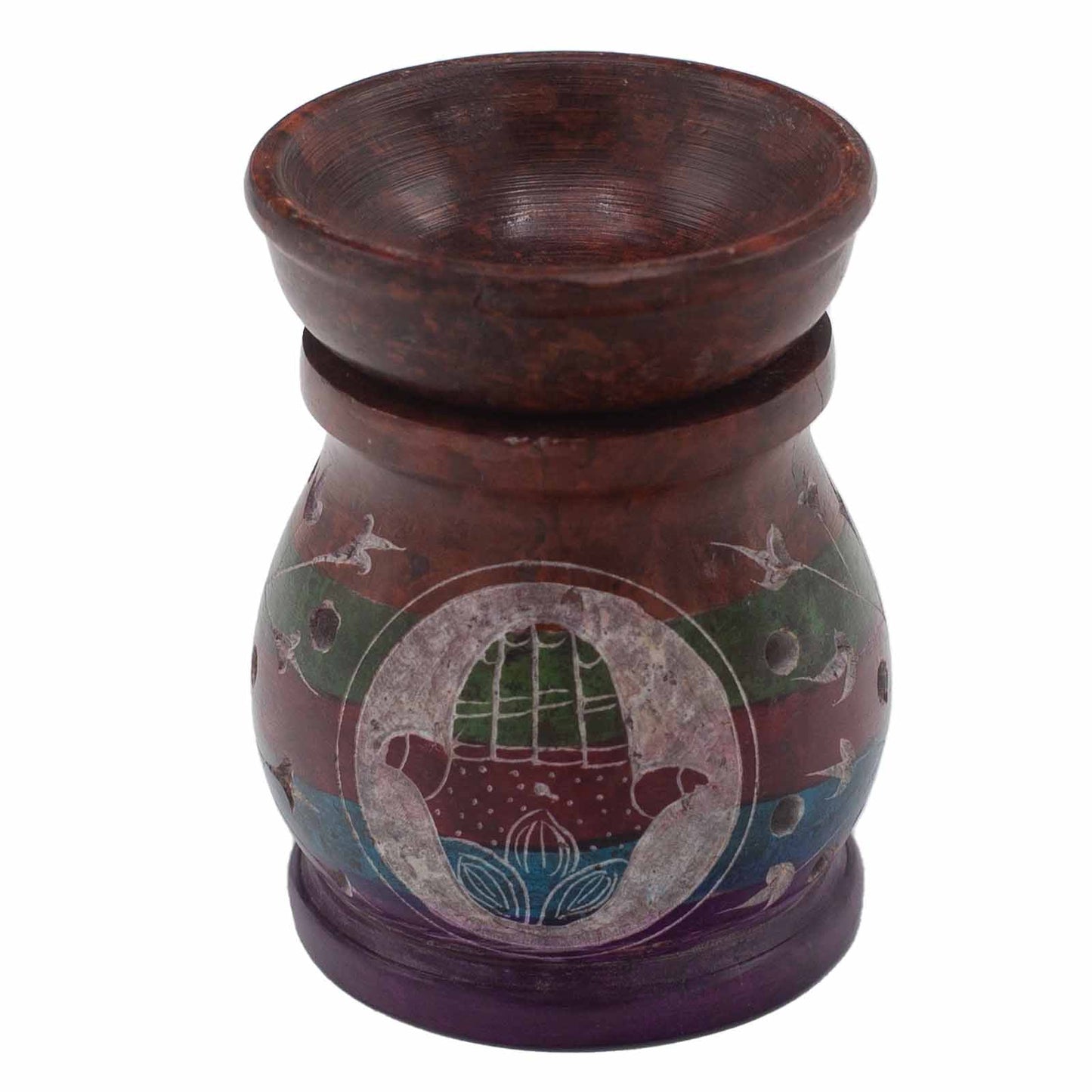 Soapstone Oil Burner 10cm - Hamsa - Five Colours - ScentiMelti  Soapstone Oil Burner 10cm - Hamsa - Five Colours