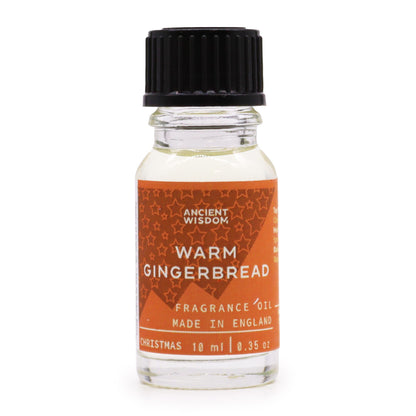 Warm Gingerbread Fragrance Oil 10ml - ScentiMelti  Warm Gingerbread Fragrance Oil 10ml