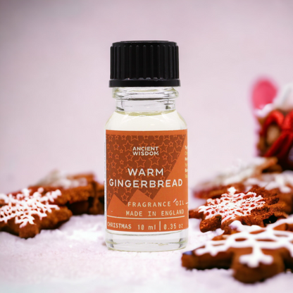 Warm Gingerbread Fragrance Oil 10ml - ScentiMelti  Warm Gingerbread Fragrance Oil 10ml