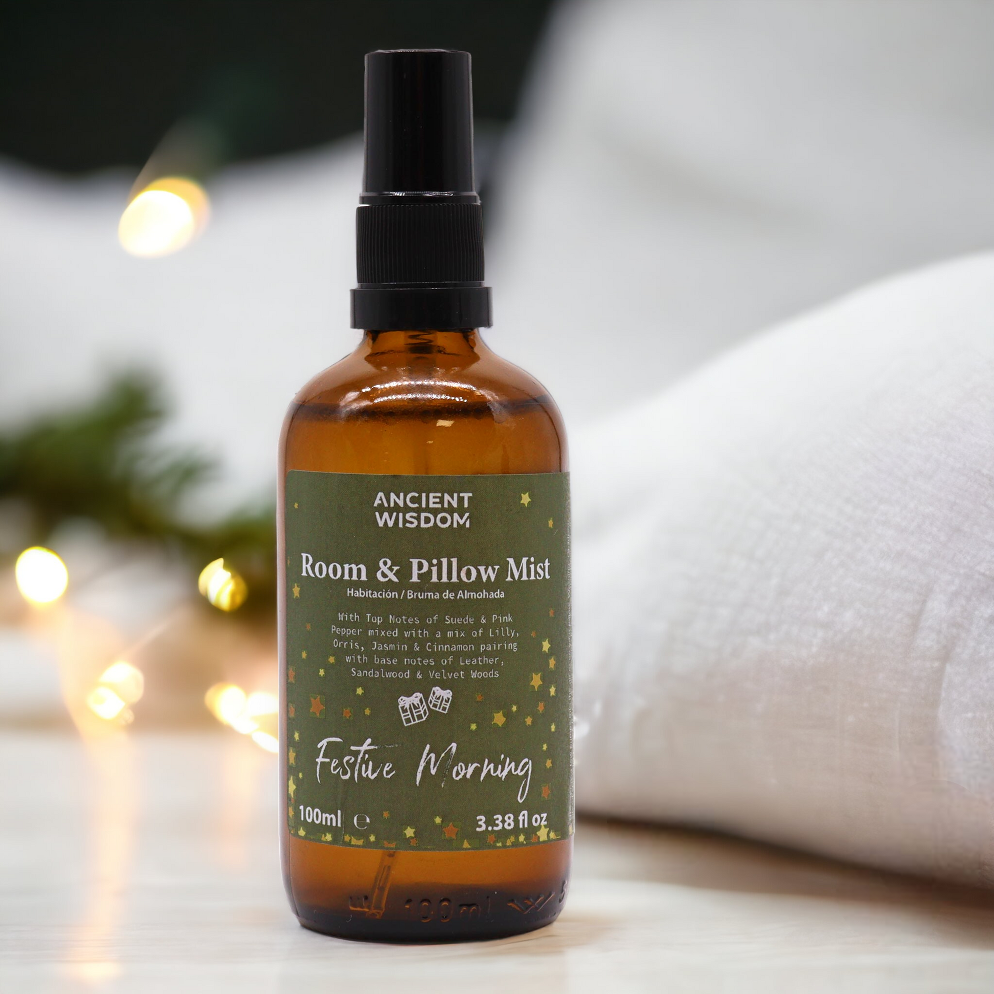 Festive Morning Room & Pillow Spray 100ml - ScentiMelti  Festive Morning Room & Pillow Spray 100ml