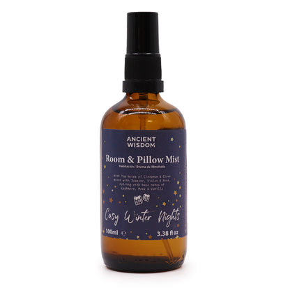 Cosy Winter Nights Room & Pillow Spray 100ml - ScentiMelti  Cosy Winter Nights Room & Pillow Spray 100ml