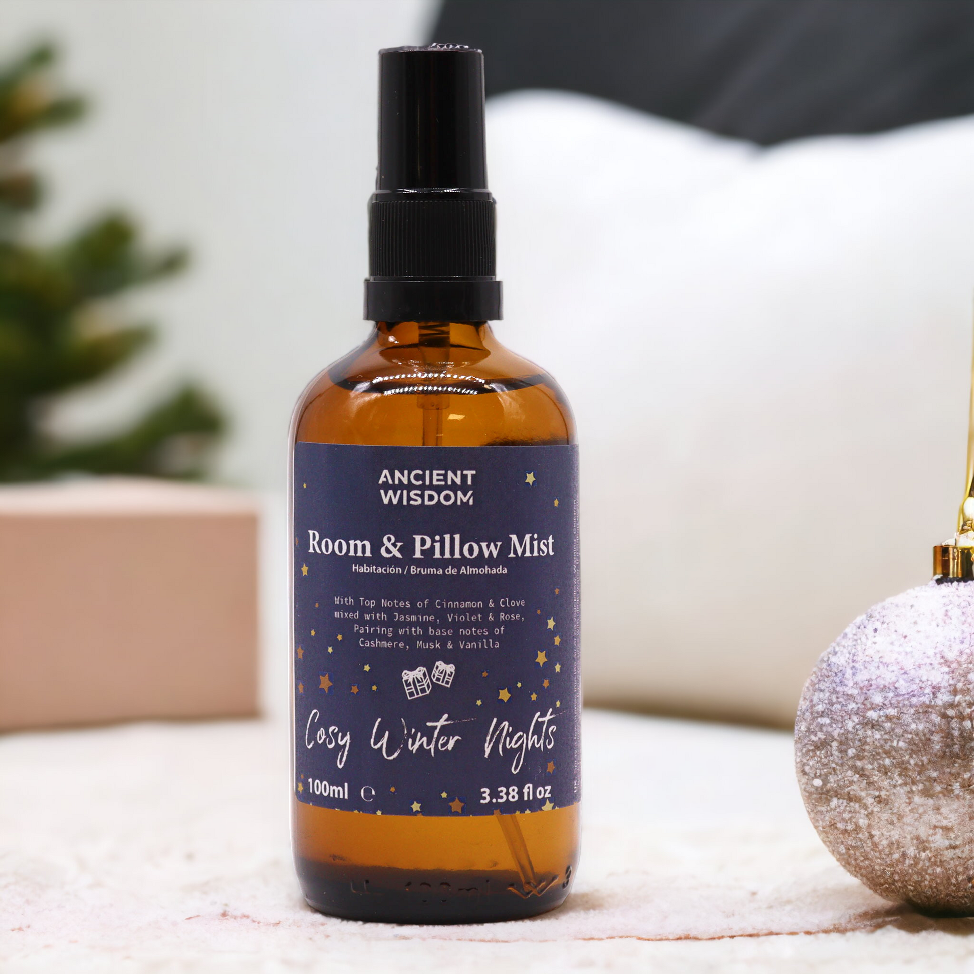 Cosy Winter Nights Room & Pillow Spray 100ml - ScentiMelti  Cosy Winter Nights Room & Pillow Spray 100ml