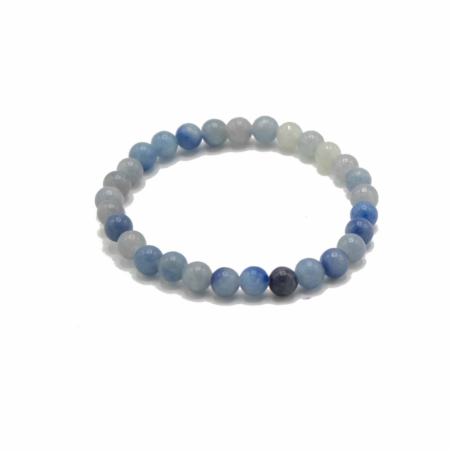 Gemstone Manifestation Bracelet - Blue Lace Agate - Independence - ScentiMelti  Gemstone Manifestation Bracelet - Blue Lace Agate - Independence