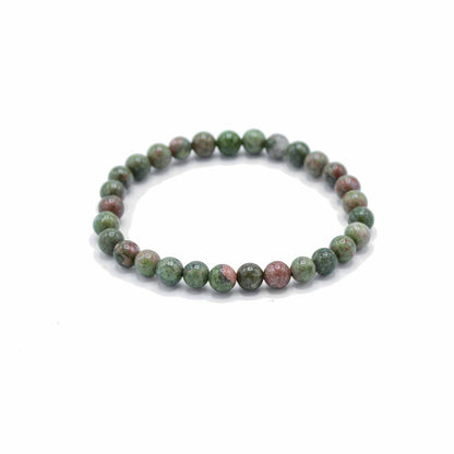 Gemstone Manifestation Bracelet - Green Jasper - Growth - ScentiMelti  Gemstone Manifestation Bracelet - Green Jasper - Growth