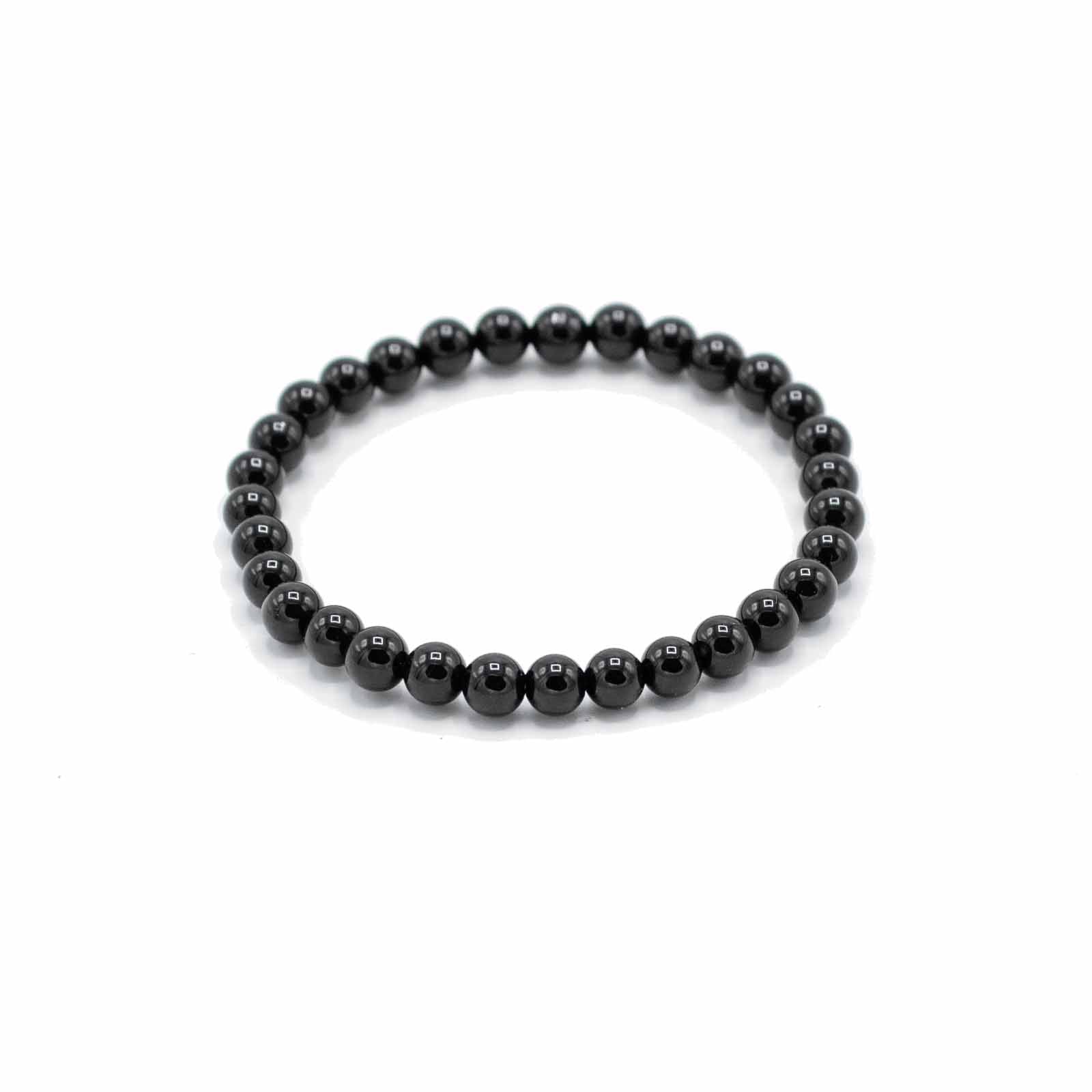 Gemstone Manifestation Bracelet - Black Agate - Protection - ScentiMelti  Gemstone Manifestation Bracelet - Black Agate - Protection