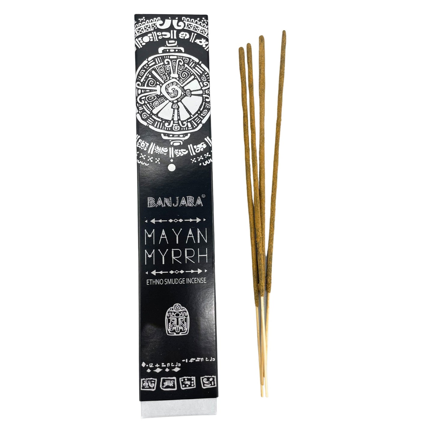 Banjara Tribal Smudge Incense - Mayan Myrrh - ScentiMelti  Banjara Tribal Smudge Incense - Mayan Myrrh