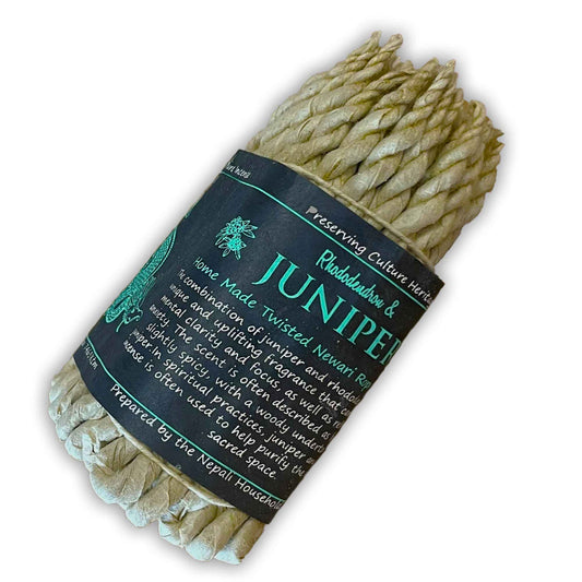 Pure Herbs Rope Incense - Rhododendron and Juniper - ScentiMelti  Pure Herbs Rope Incense - Rhododendron and Juniper