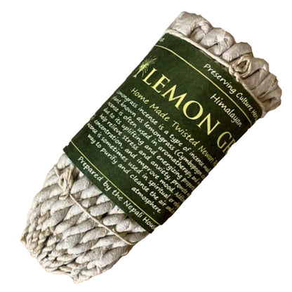 Pure Herbs Rope Incense - Lemongrass - ScentiMelti  Pure Herbs Rope Incense - Lemongrass