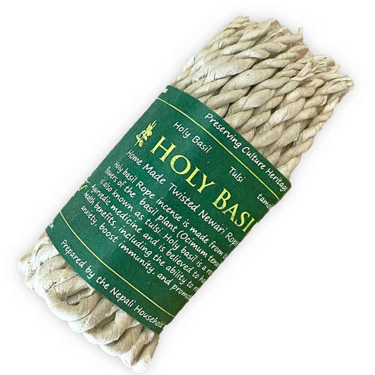 Pure Herbs Rope Incense - Holy Basil - ScentiMelti  Pure Herbs Rope Incense - Holy Basil