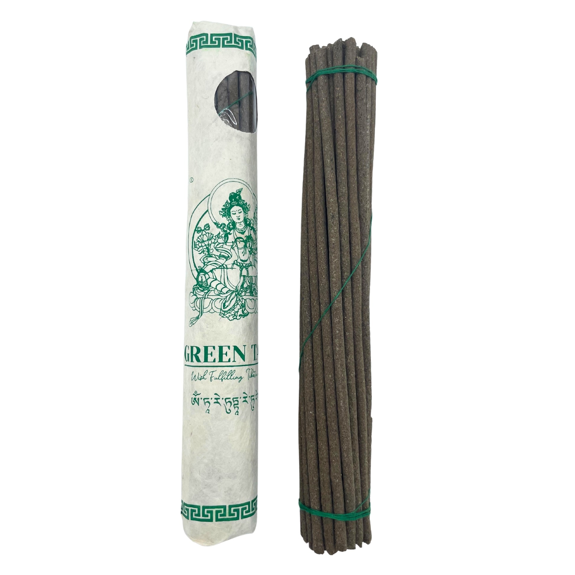 Rolled Pack of 30 Premium Tibetan Incense - Green Tara - ScentiMelti  Rolled Pack of 30 Premium Tibetan Incense - Green Tara