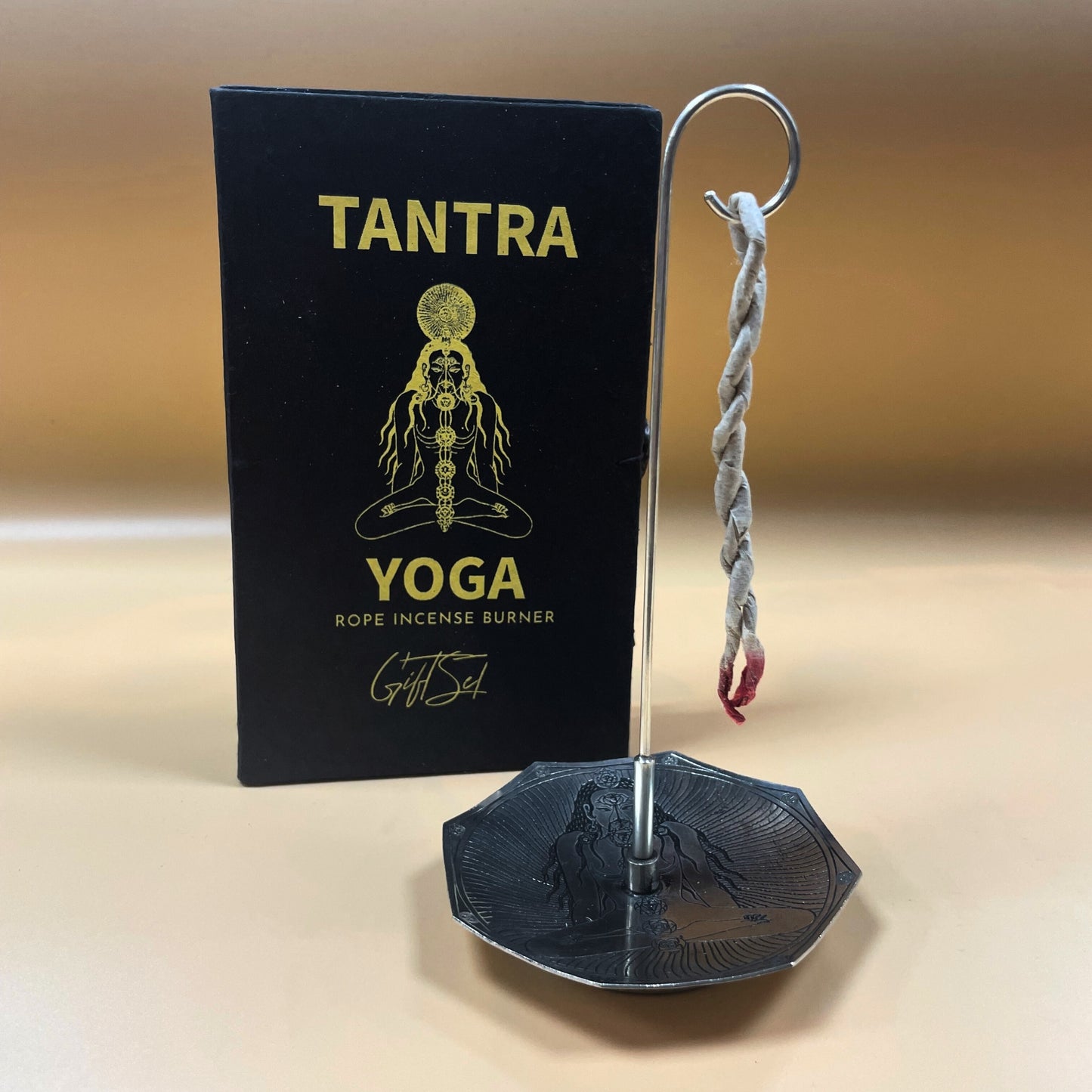 Rope Incense and Silver Plated Holder Set - Tantra Yoga - ScentiMelti  Rope Incense and Silver Plated Holder Set - Tantra Yoga