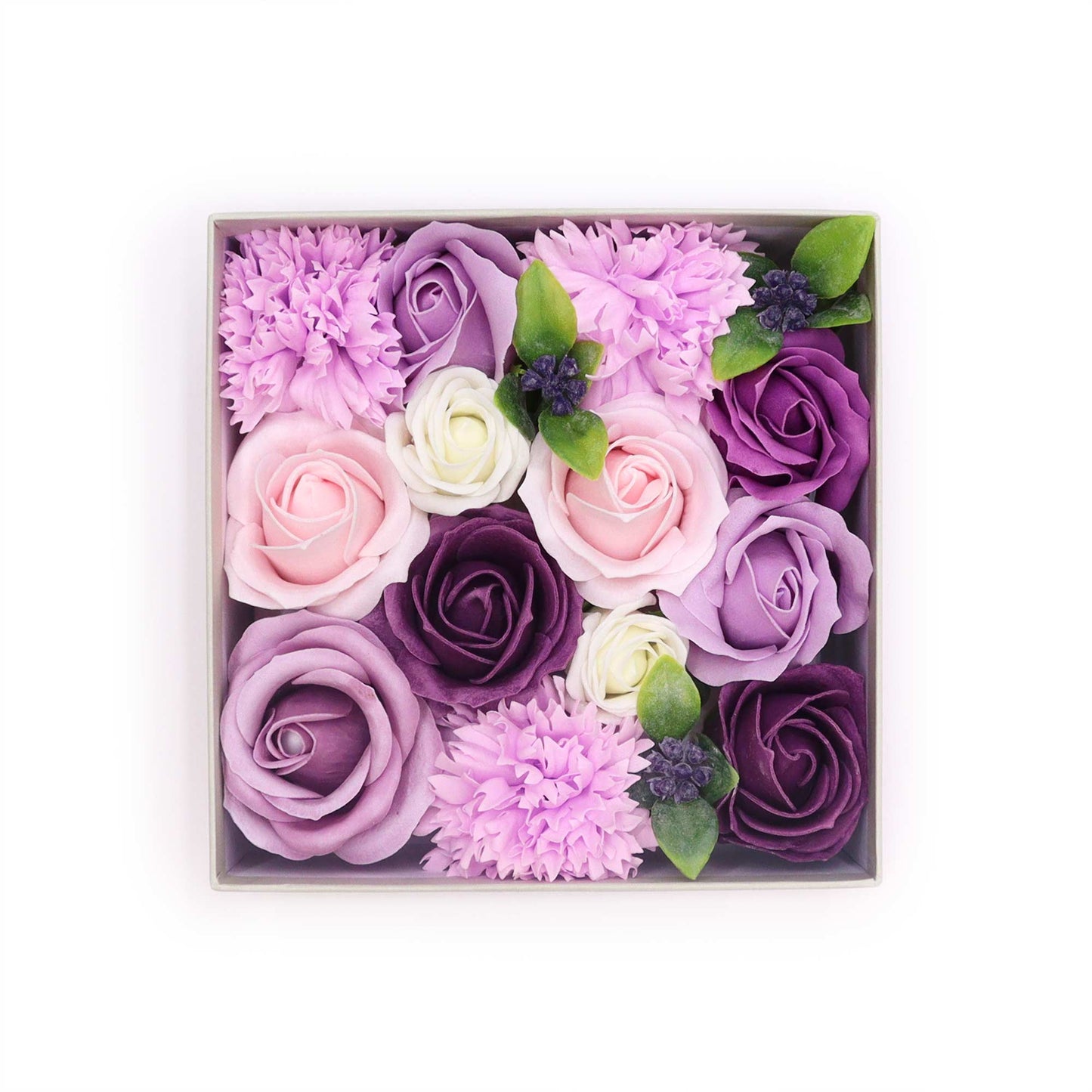 Square Box - Lavender Rose & Carnation - ScentiMelti  Square Box - Lavender Rose & Carnation