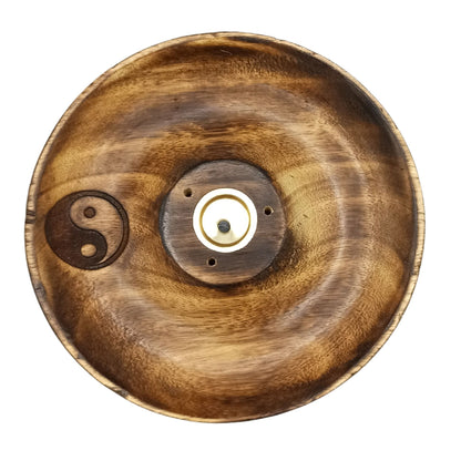 Incense Stick & Cone Burner Disc - Yin & Yang - ScentiMelti  Incense Stick & Cone Burner Disc - Yin & Yang