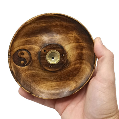 Incense Stick & Cone Burner Disc - Yin & Yang - ScentiMelti  Incense Stick & Cone Burner Disc - Yin & Yang