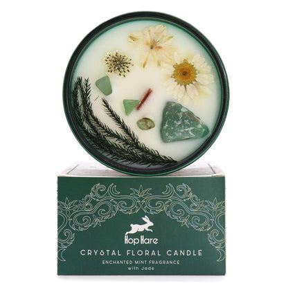 Hop Hare Crystal Magic Flower Candle - The Magician - ScentiMelti  Hop Hare Crystal Magic Flower Candle - The Magician