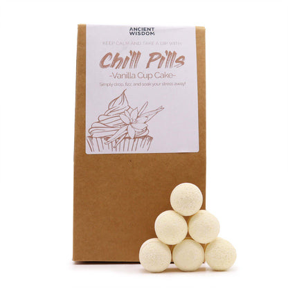 Chill Pills Gift Pack 350g - Vanilla Cup Cake - ScentiMelti  Chill Pills Gift Pack 350g - Vanilla Cup Cake