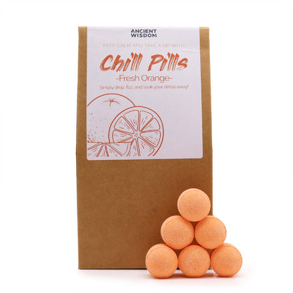 Chill Pills Gift Pack 350g - Fresh Orange - ScentiMelti  Chill Pills Gift Pack 350g - Fresh Orange