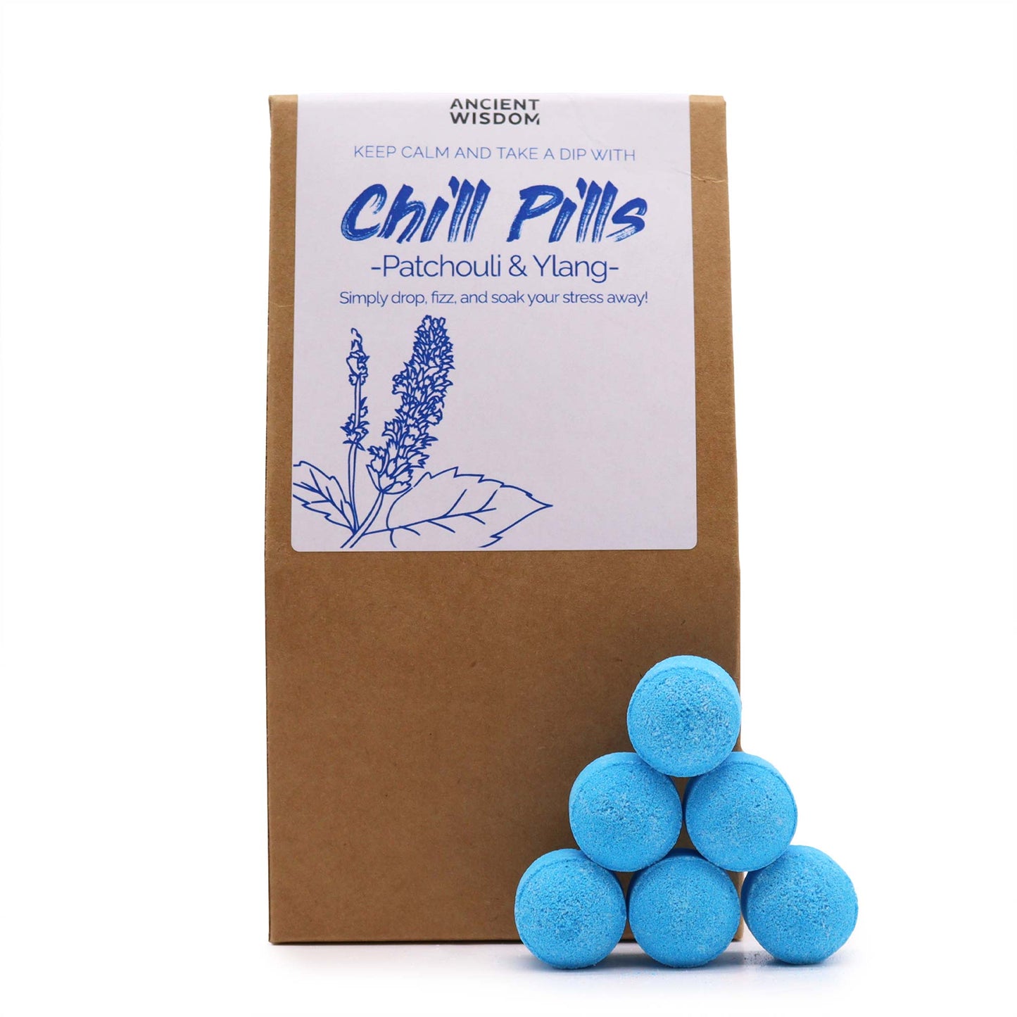 Chill Pills Gift Pack 350g - Ylang & Patchouli - ScentiMelti  Chill Pills Gift Pack 350g - Ylang & Patchouli