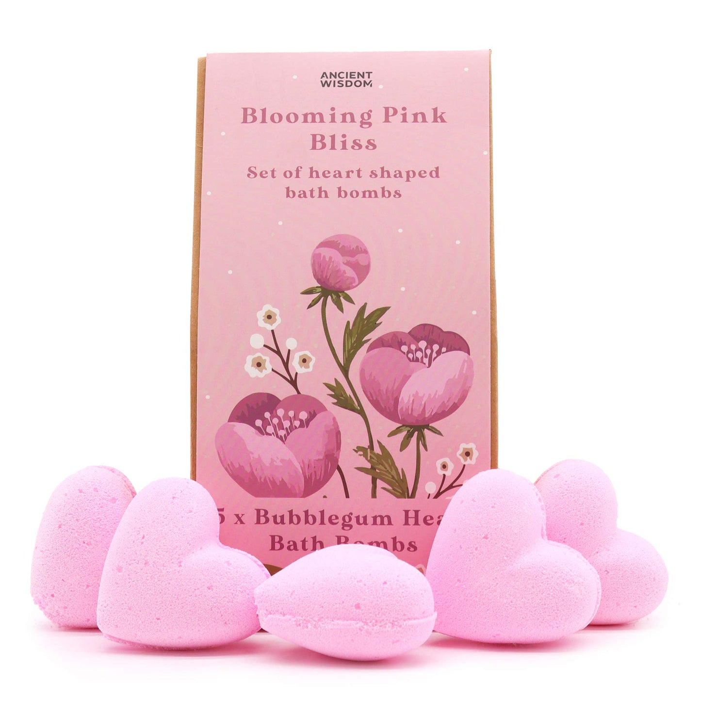 Blooming Pink Bliss Bath Heart Gift Set - ScentiMelti  Blooming Pink Bliss Bath Heart Gift Set