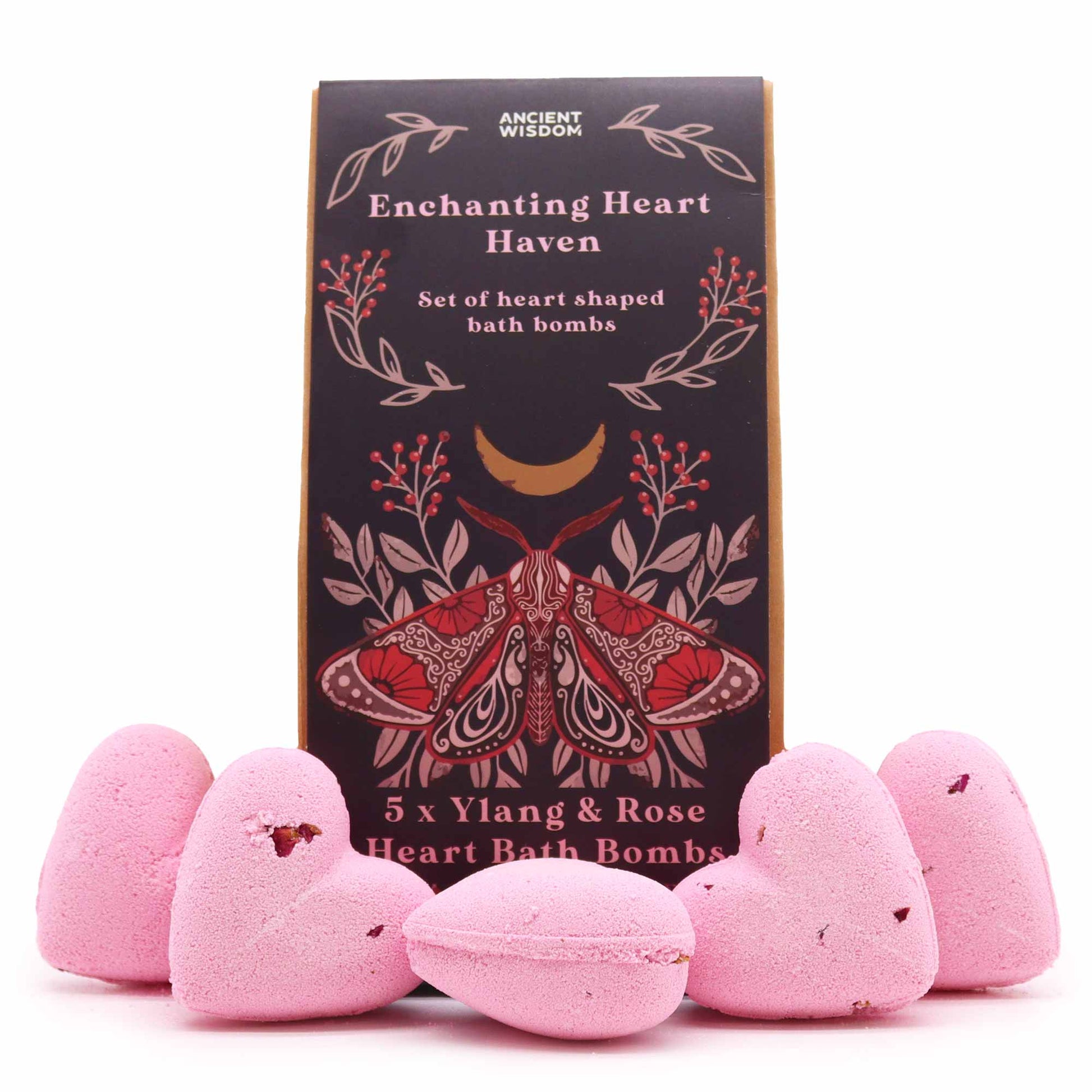 Enchanting Heart Heaven Bath Heart Gift Set - ScentiMelti  Enchanting Heart Heaven Bath Heart Gift Set