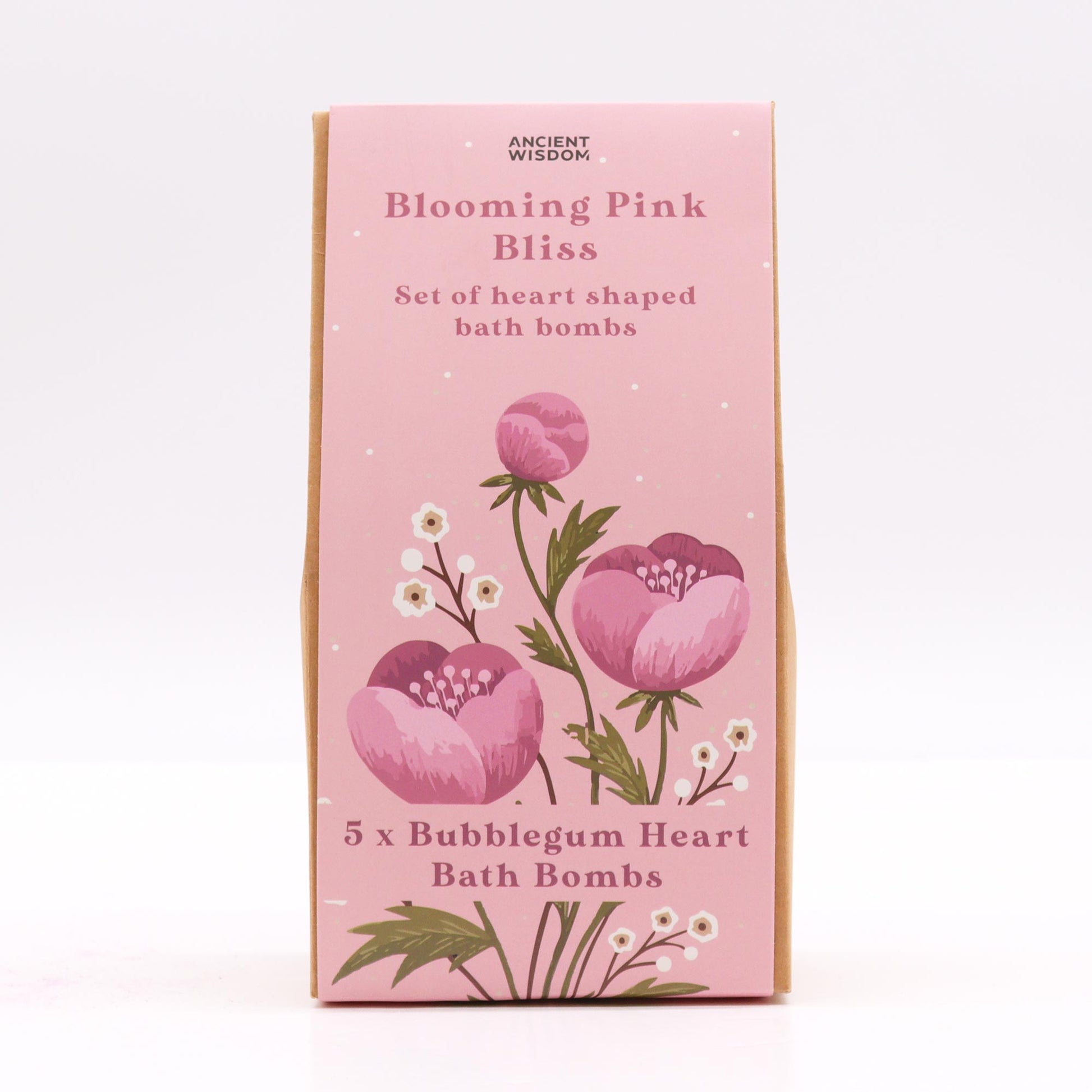 Blooming Pink Bliss Bath Heart Gift Set - ScentiMelti  Blooming Pink Bliss Bath Heart Gift Set