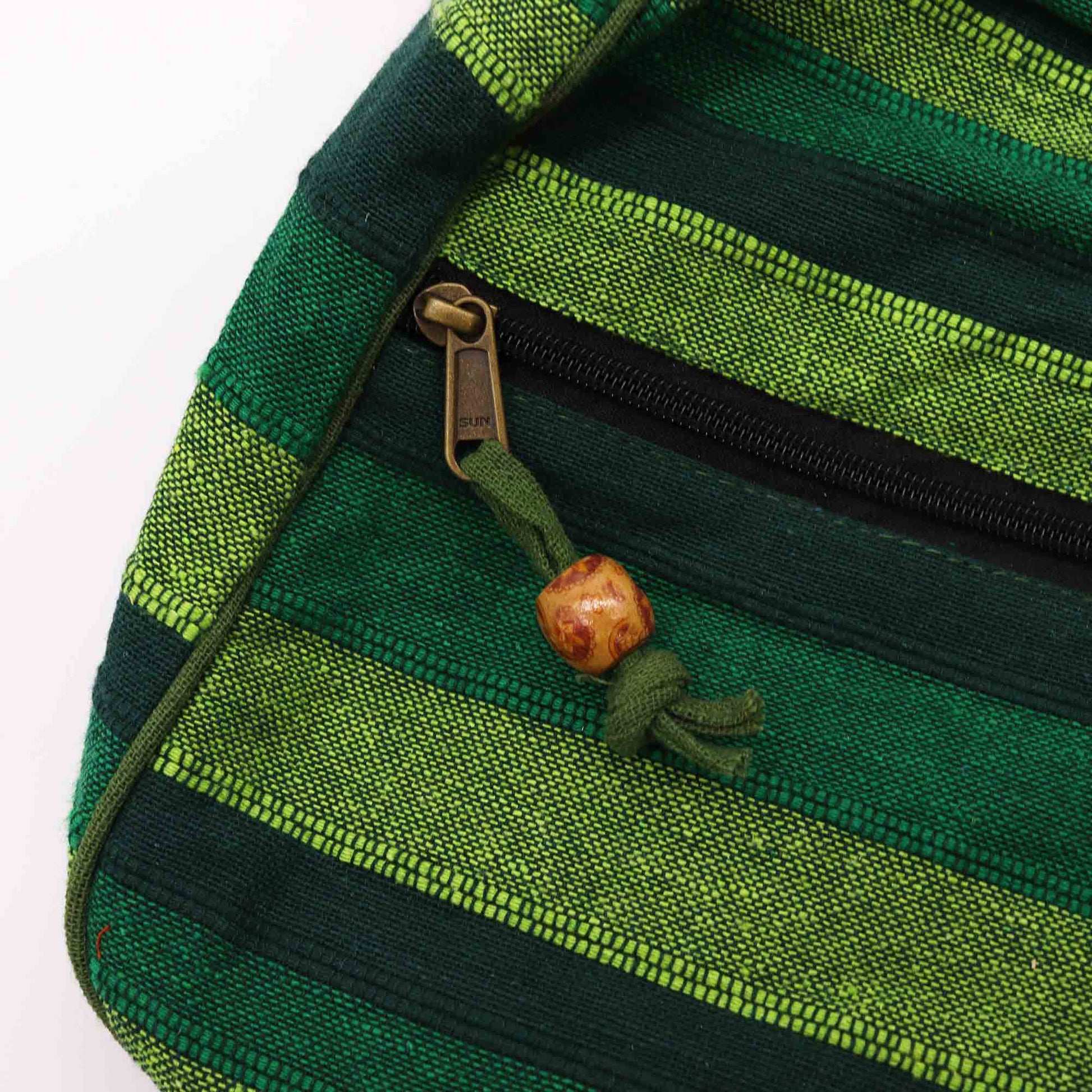 Lrg Nepal Sling Bag (Adjustable Strap) - Forest Green - ScentiMelti  Lrg Nepal Sling Bag (Adjustable Strap) - Forest Green