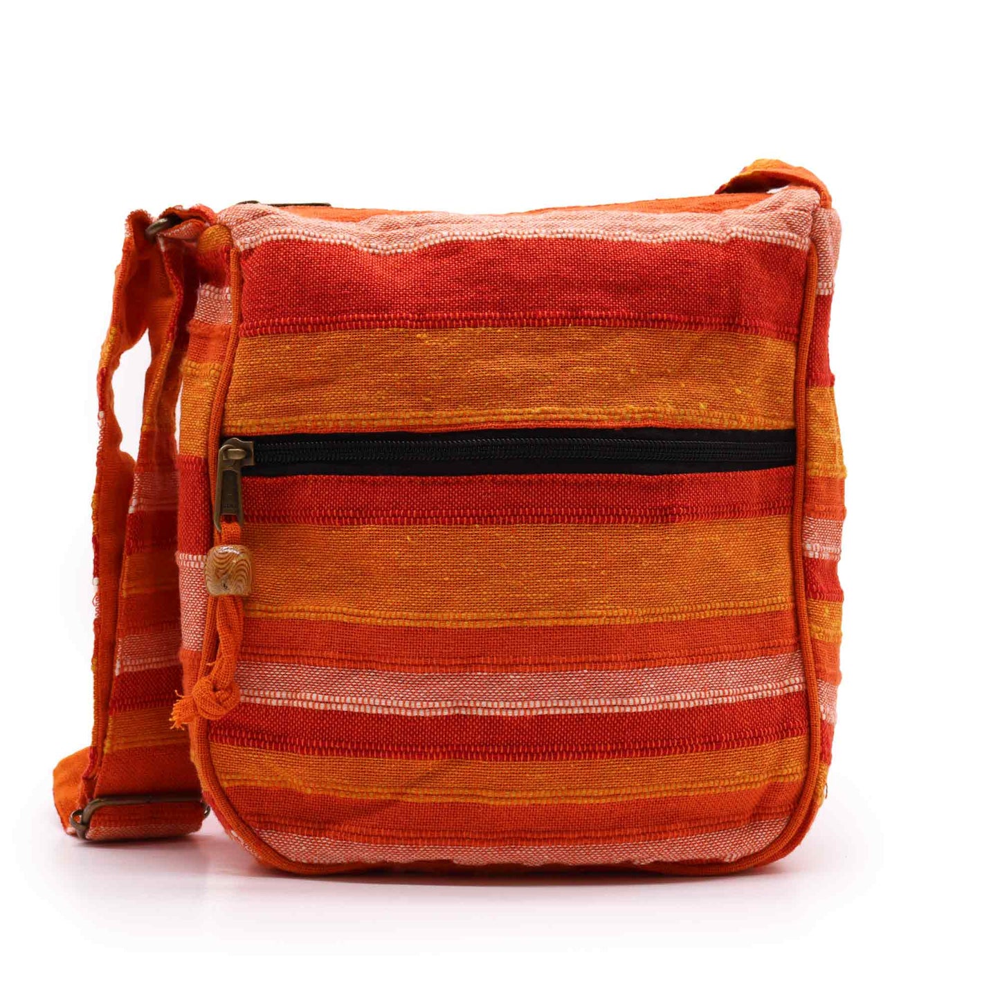 Lrg Nepal Sling Bag  (Adjustable Strap) -  Sunrise Orange - ScentiMelti  Lrg Nepal Sling Bag  (Adjustable Strap) -  Sunrise Orange