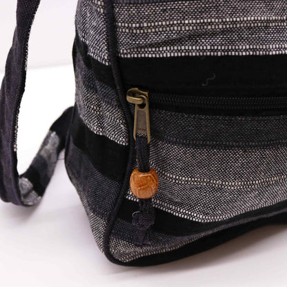 Lrg Nepal Sling Bag  (Adjustable Strap) - Mountain Granite - ScentiMelti  Lrg Nepal Sling Bag  (Adjustable Strap) - Mountain Granite