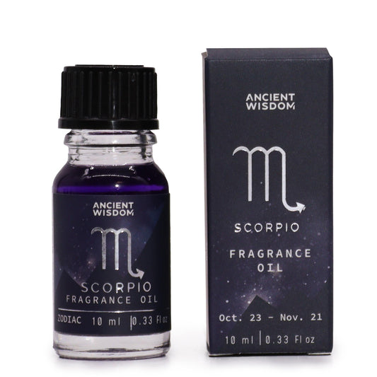 Zodiac Fragrance Oil 10ml - SCORPIO - ScentiMelti  Zodiac Fragrance Oil 10ml - SCORPIO