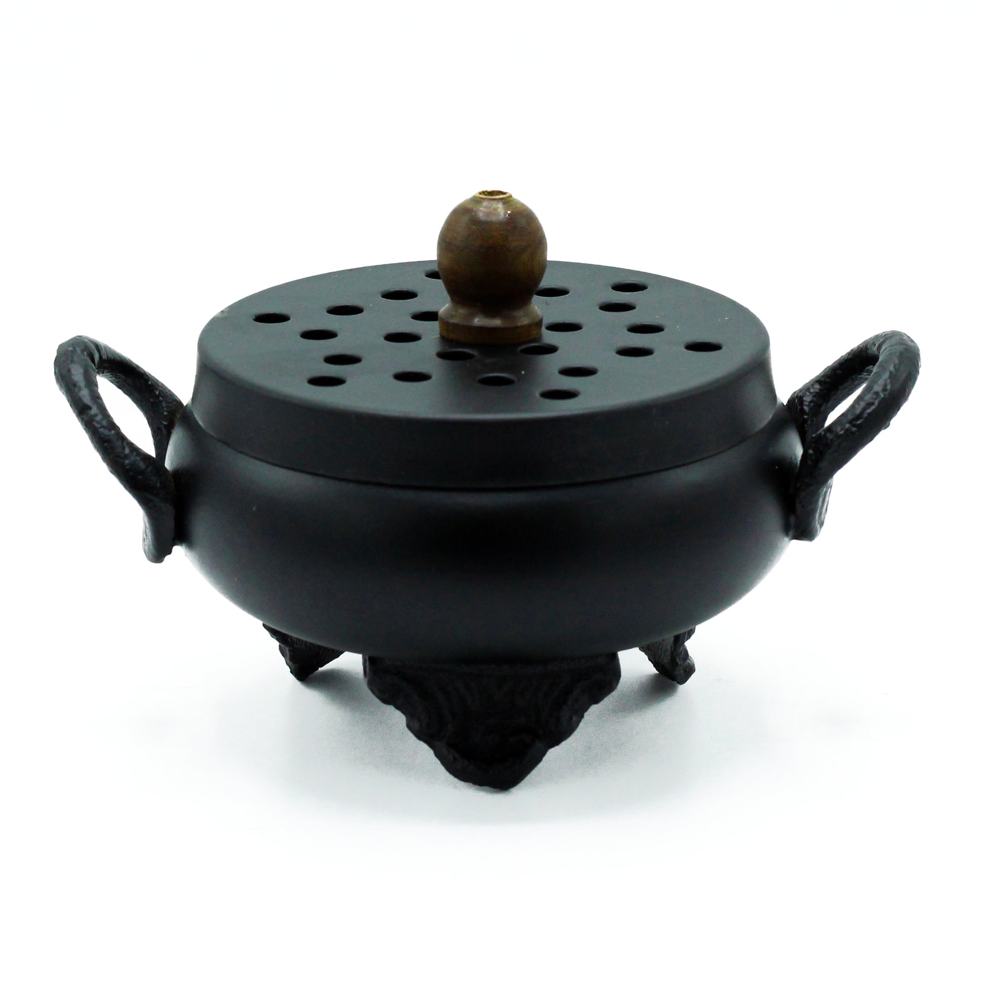 Classic Iron Cauldron Burner - ScentiMelti  Classic Iron Cauldron Burner