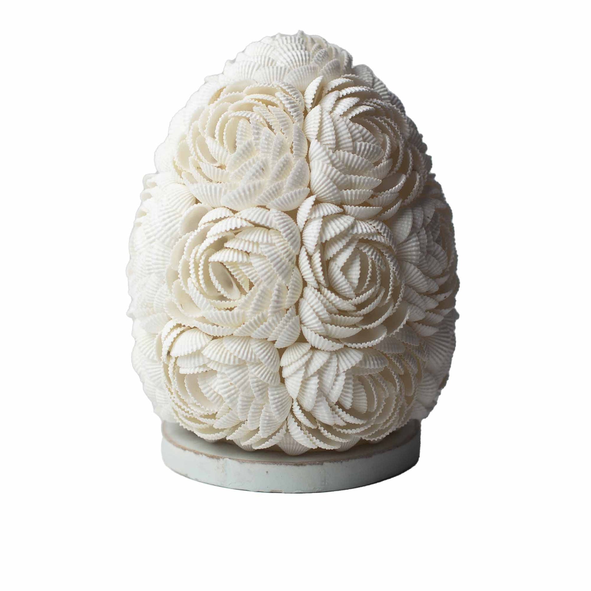 Boho Sea Shell Lamp - Rose Oval - 15cm - ScentiMelti  Boho Sea Shell Lamp - Rose Oval - 15cm