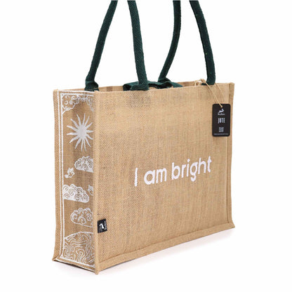 Hop Hare Jute Big Bag - I am Bright - ScentiMelti  Hop Hare Jute Big Bag - I am Bright