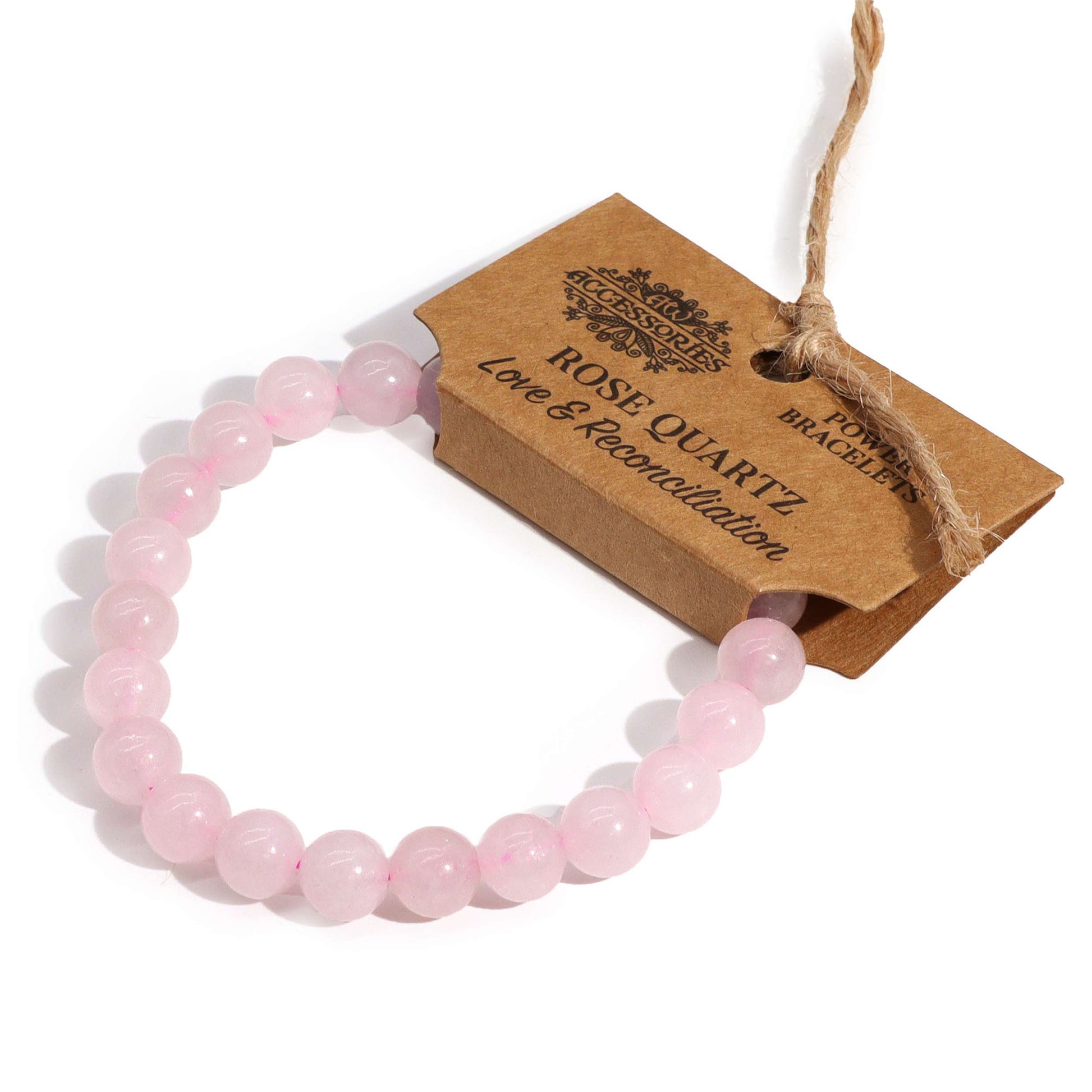 Power Bracelet - Rose Quartz - ScentiMelti  Power Bracelet - Rose Quartz