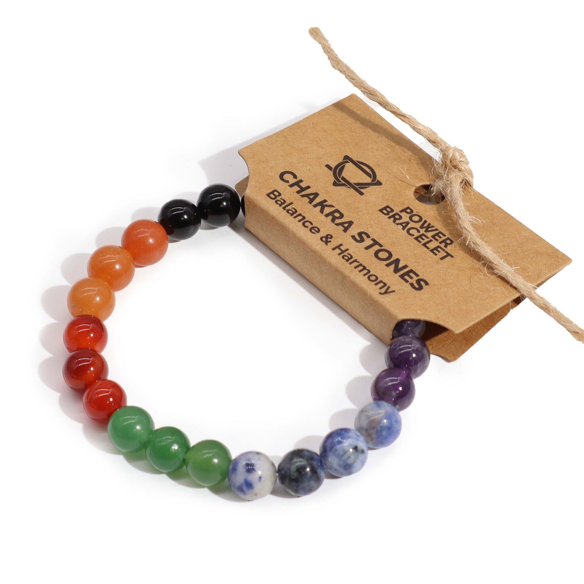 Power Bracelet - Chakra Stones - ScentiMelti  Power Bracelet - Chakra Stones