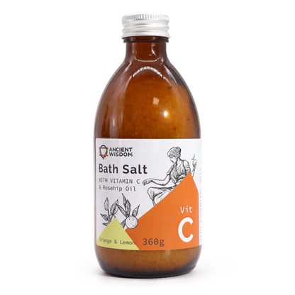 Vitamin C Bath Salt  – Feel Like an Ancient Goddess - ScentiMelti  Vitamin C Bath Salt  – Feel Like an Ancient Goddess