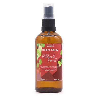 Summer Room Spray - Patchouli Forest 100ml - ScentiMelti  Summer Room Spray - Patchouli Forest 100ml