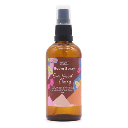 Summer Room Spray - Sun-Kissed Cherry 100ml - ScentiMelti  Summer Room Spray - Sun-Kissed Cherry 100ml