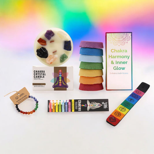 Chakra Healing Bundle Gift Set - ScentiMelti  Chakra Healing Bundle Gift Set